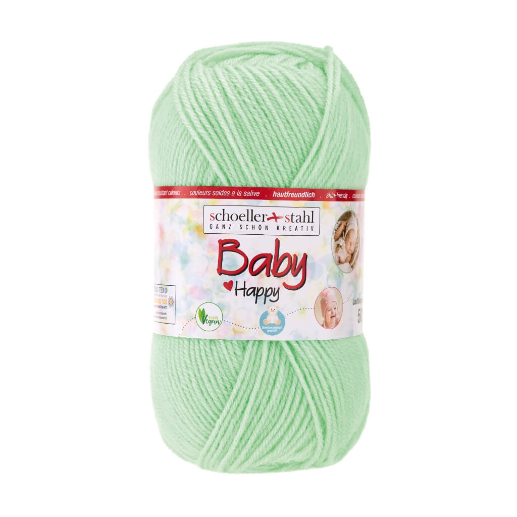 Schoeller + Stahl 15 - Mint Schoeller+Stahl Baby Happy 50g Lieblingsgarn