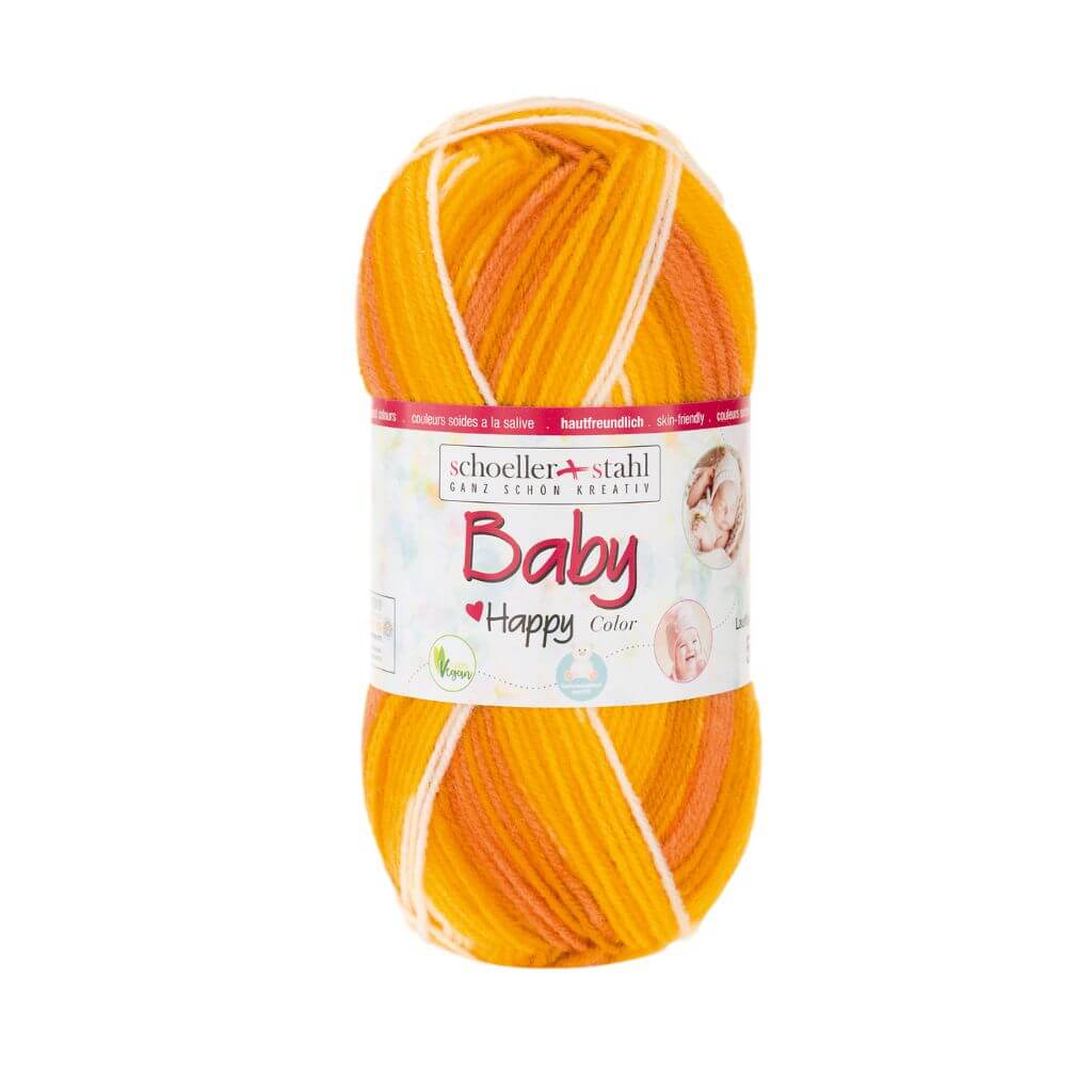 Schoeller + Stahl 115 - Mango Schoeller+Stahl Baby Happy Color 50g Lieblingsgarn