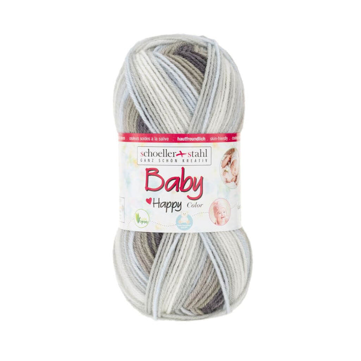 Schoeller + Stahl 117 - Grey Schoeller+Stahl Baby Happy Color 50g Lieblingsgarn