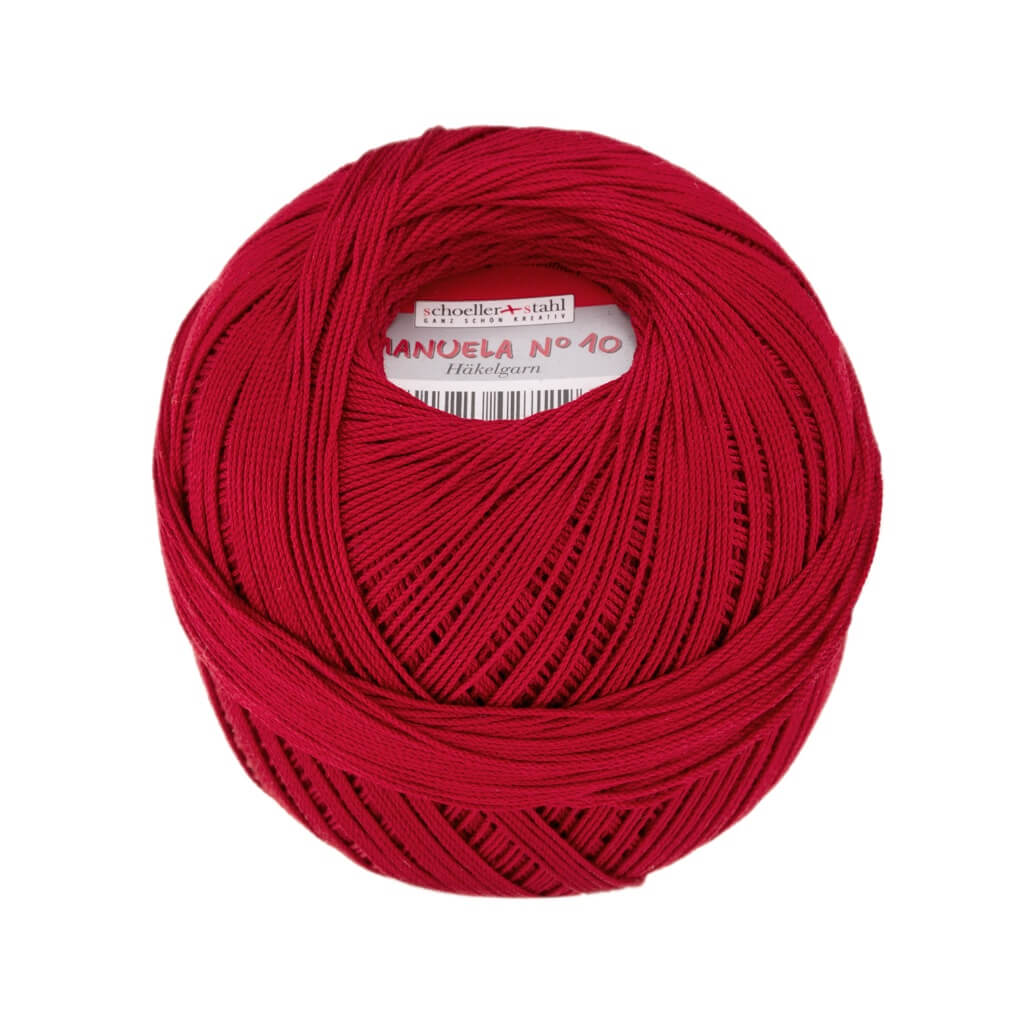 Schoeller + Stahl 12 - Granat Schoeller + Stahl Häkelgarn Manuela 10 50 g Lieblingsgarn