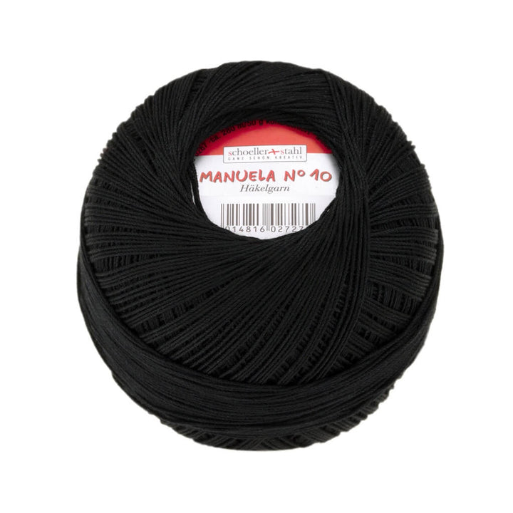 Schoeller + Stahl 31 - Schwarz Schoeller + Stahl Häkelgarn Manuela 10 50 g Lieblingsgarn