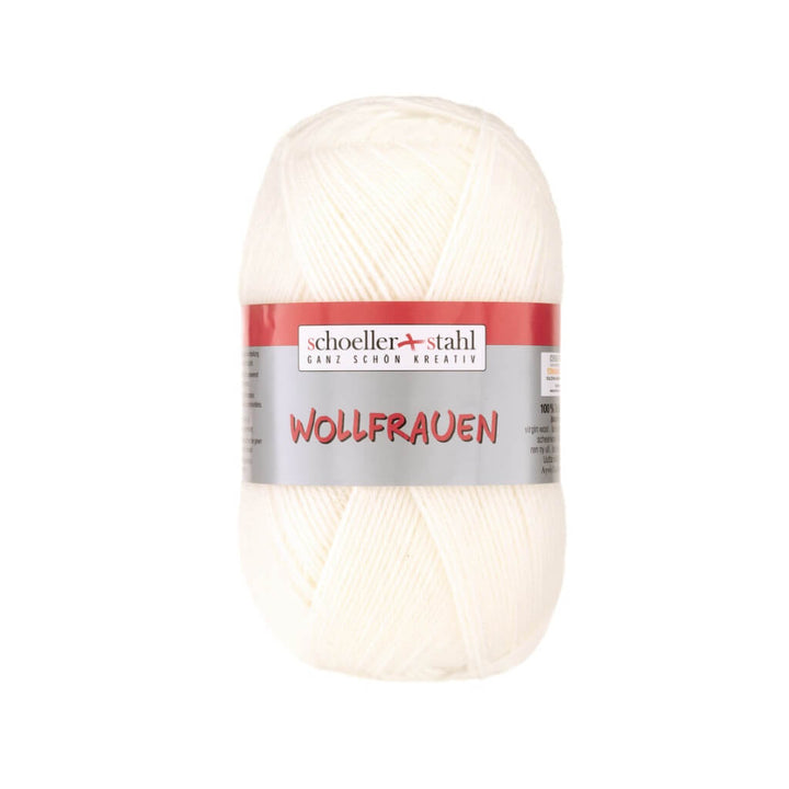 Schoeller + Stahl 1 - Weiss Schoeller + Stahl Wollfrauen-Rheuma 50g Lieblingsgarn