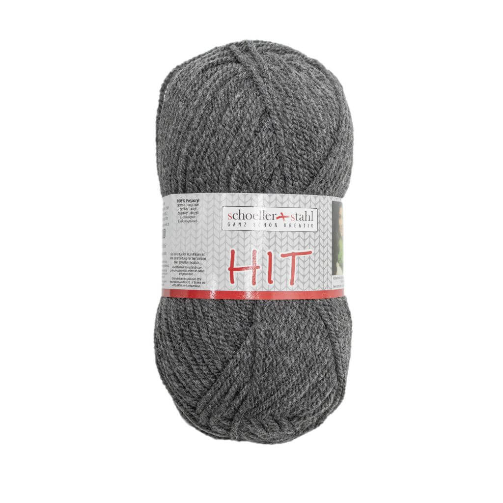Schoeller + Stahl 266 - Grau-Meliert Schoeller+Stahl Hit 50g Lieblingsgarn