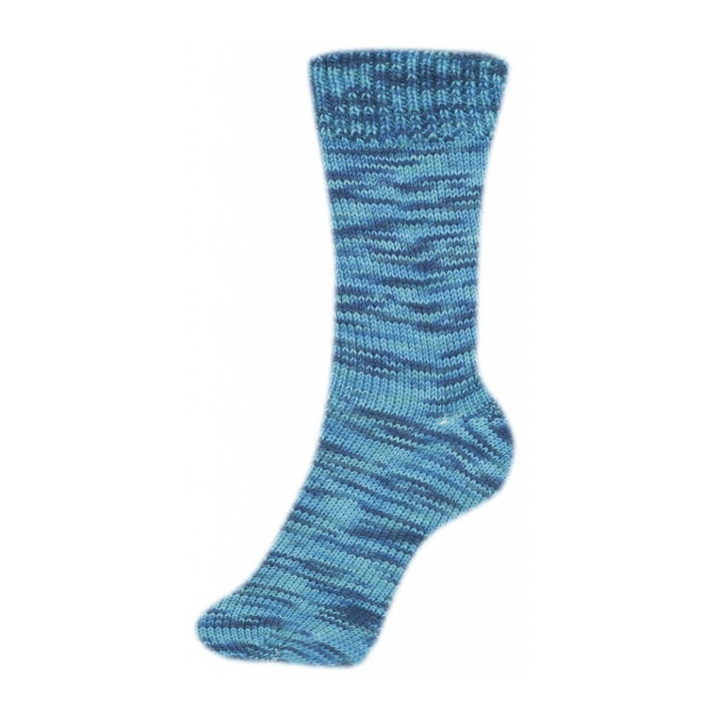 Schoeller + Stahl 2451 - Lagune Schoeller + Stahl Fortissima Socka 4F Color Lieblingsgarn