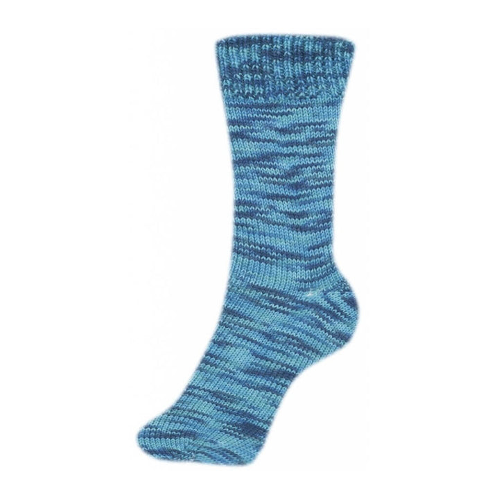 Schoeller + Stahl 2451 - Lagune Schoeller + Stahl Fortissima Socka 4F Color Lieblingsgarn