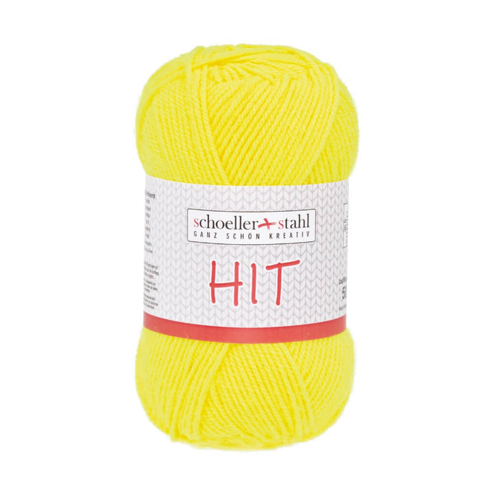 Schoeller + Stahl 34 - Neon-Gelb Schoeller+Stahl Hit 50g Lieblingsgarn