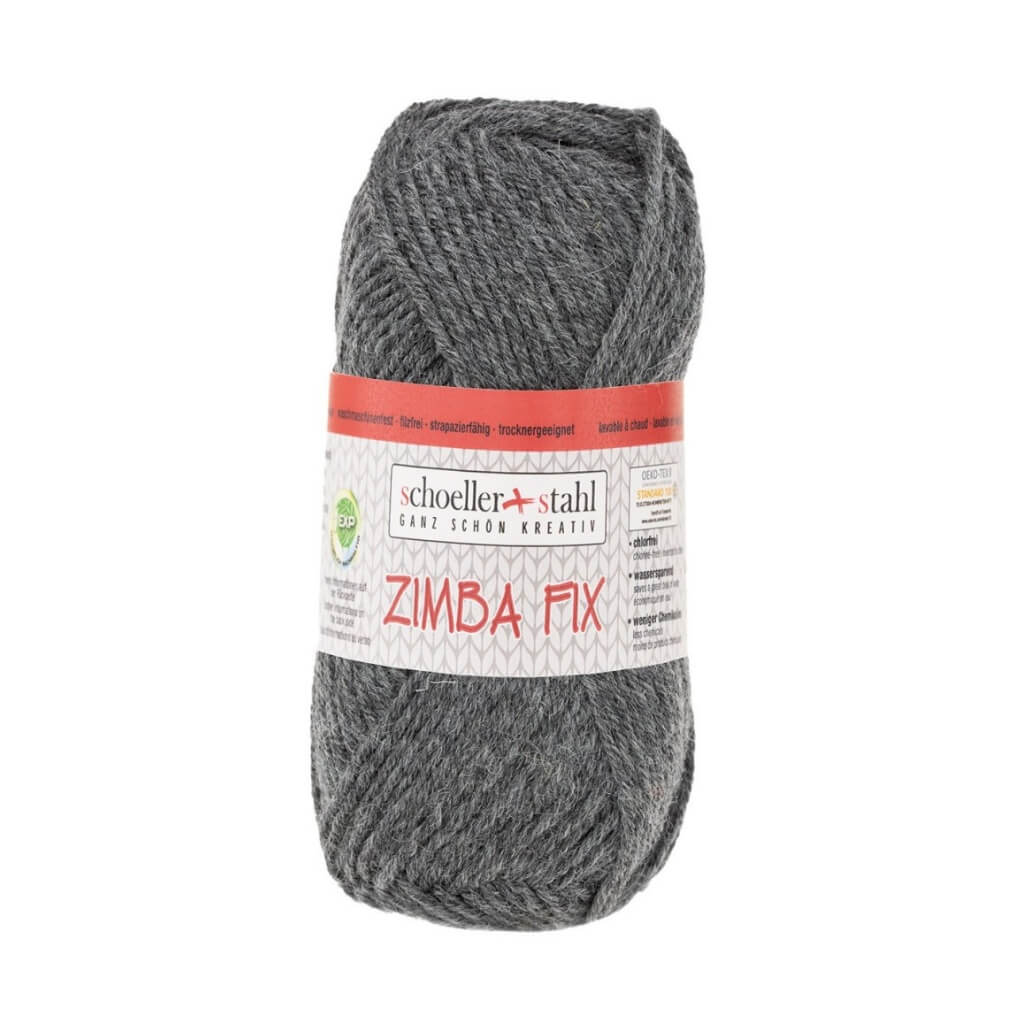 Schoeller + Stahl 3 - Grau Meliert Schoeller + Stahl Zimba Fix Exp 50G Lieblingsgarn
