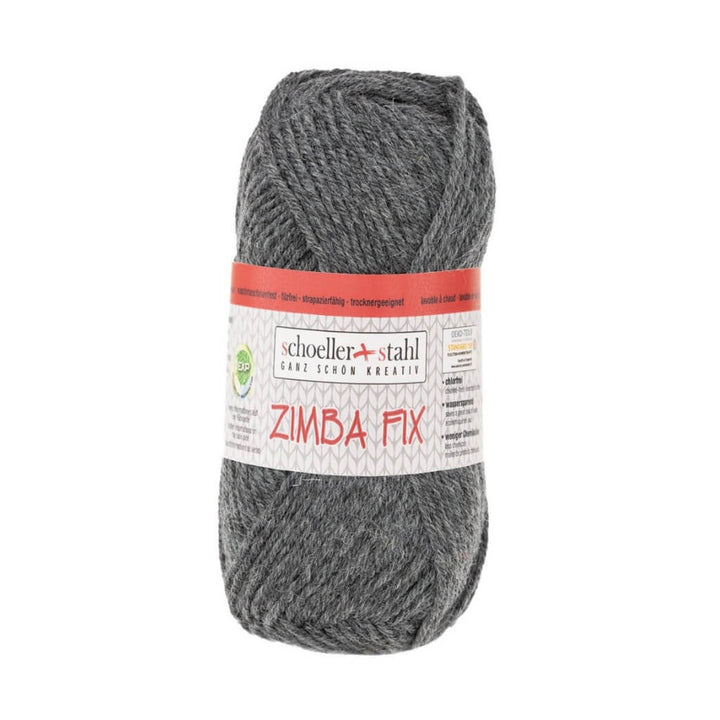 Schoeller + Stahl 3 - Grau Meliert Schoeller + Stahl Zimba Fix Exp 50G Lieblingsgarn
