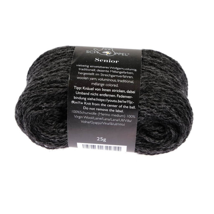 Schoppel Wolle 9755 - Grau-melange-Anthrazit Schoppel Wolle Senior Lieblingsgarn