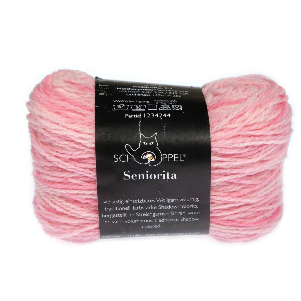 Schoppel Wolle 2599 - Rosenduft Inspiration Dibadu Schoppel Wolle Seniorita Lieblingsgarn