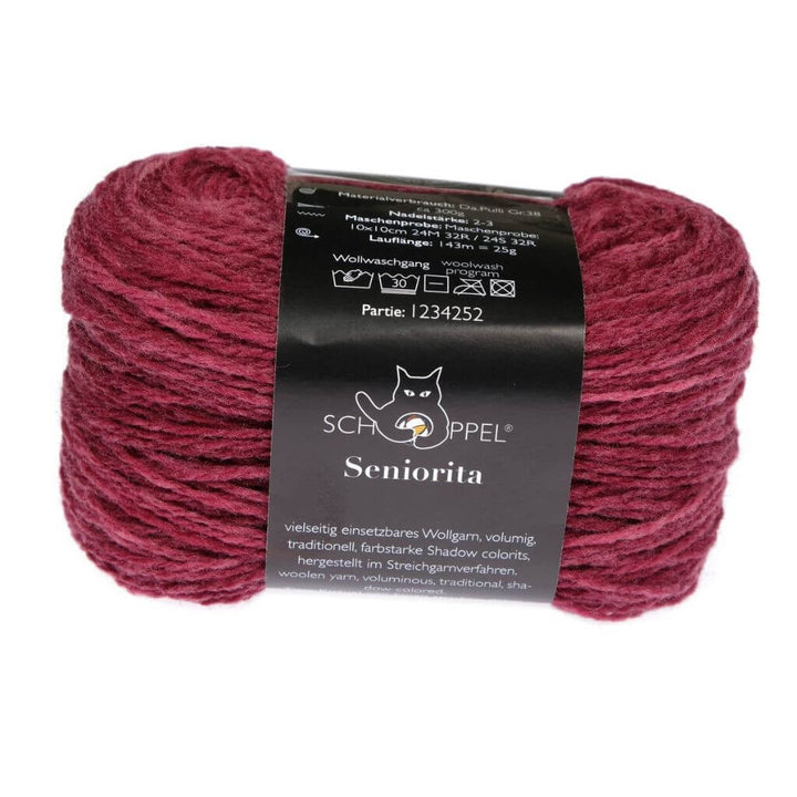 Schoppel Wolle 2603 - Merlot Inspiration Dibadu Schoppel Wolle Seniorita Lieblingsgarn