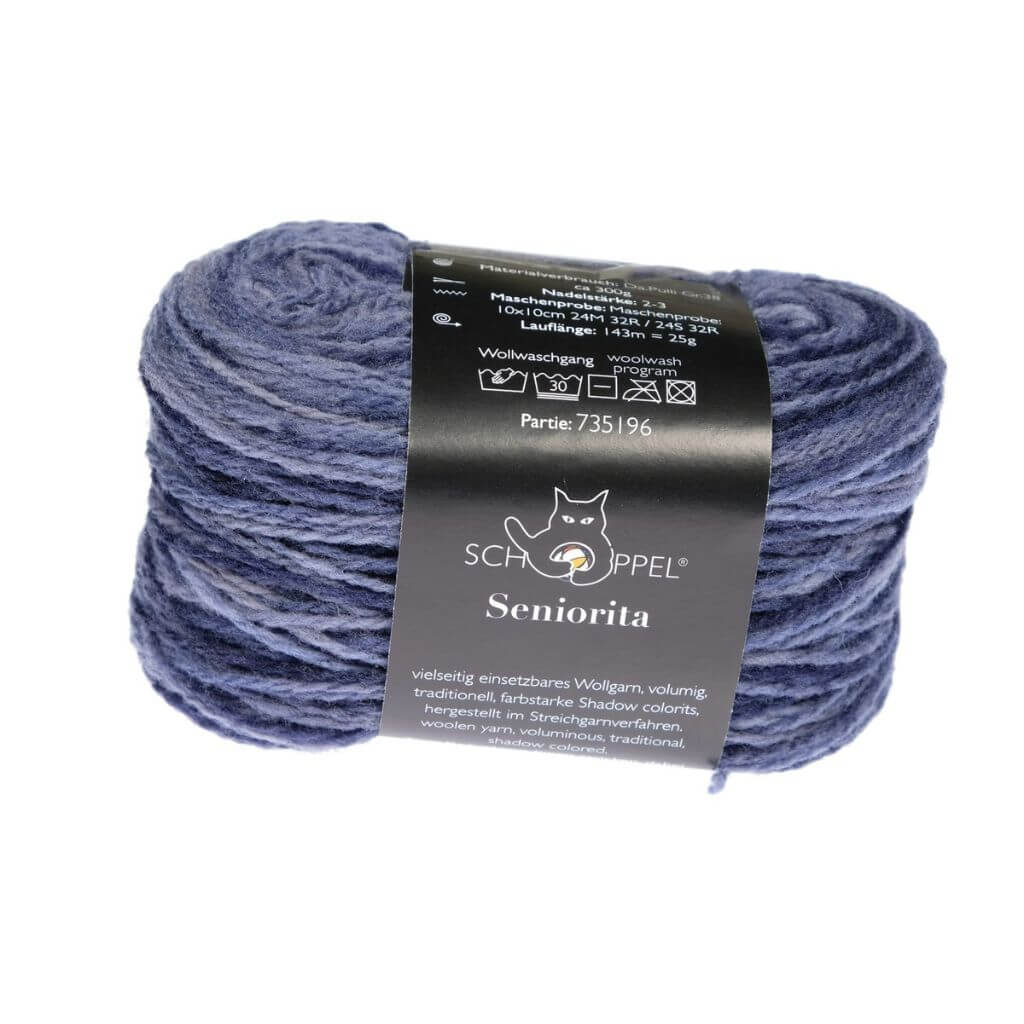 Schoppel Wolle 2609 - Tintensee Inspiration Dibadu Schoppel Wolle Seniorita Lieblingsgarn