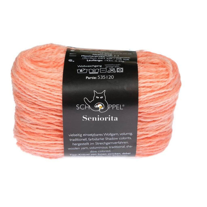 Schoppel Wolle 2611 - Lachs Inspiration Dibadu Schoppel Wolle Seniorita Lieblingsgarn