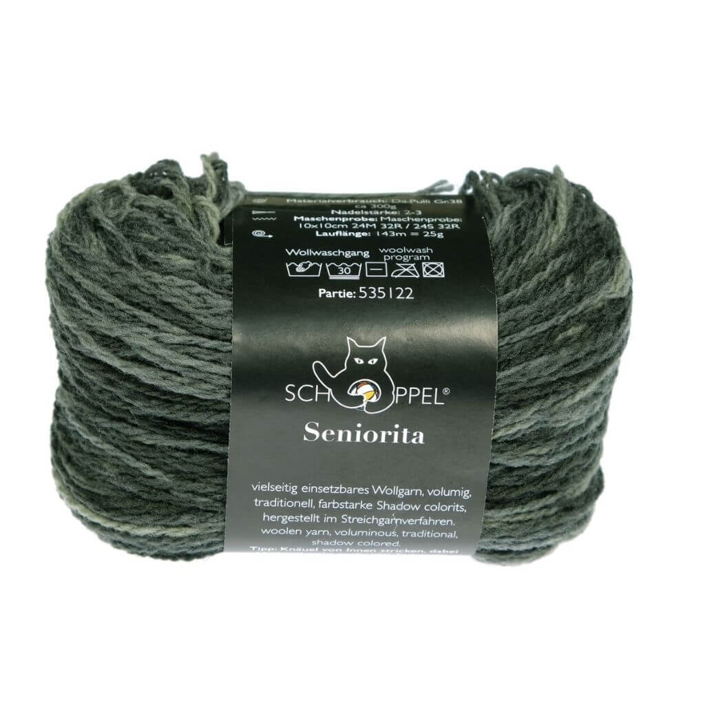Schoppel Wolle 2612 - Tannenwald Inspiration Dibadu Schoppel Wolle Seniorita Lieblingsgarn