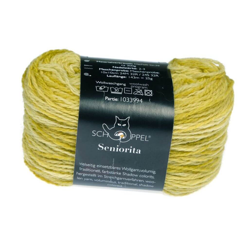 Schoppel Wolle 2613 - Goldolive Inspiration Dibadu Schoppel Wolle Seniorita Lieblingsgarn