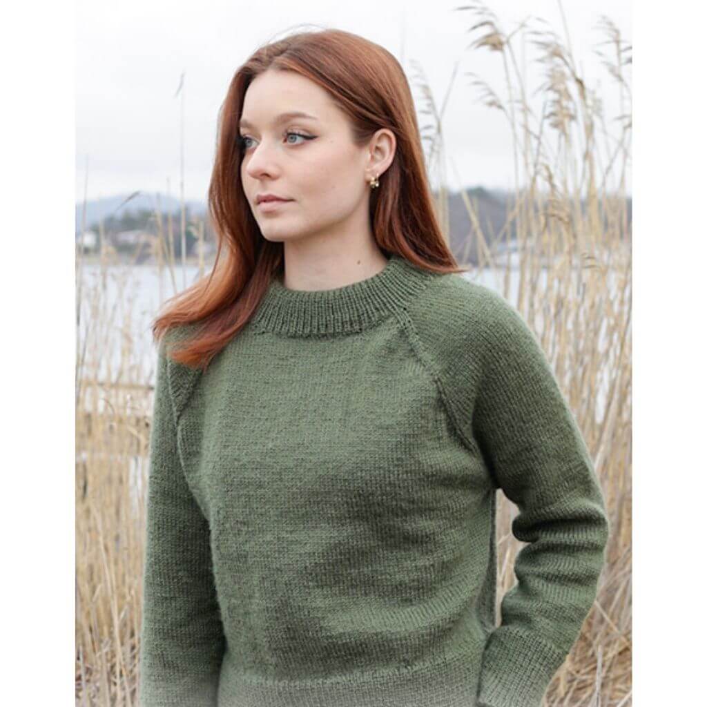 Drops Design Pattern Damen Pullover Sea Maiden Sweater Strickanleitung - Drops (PDF) Lieblingsgarn