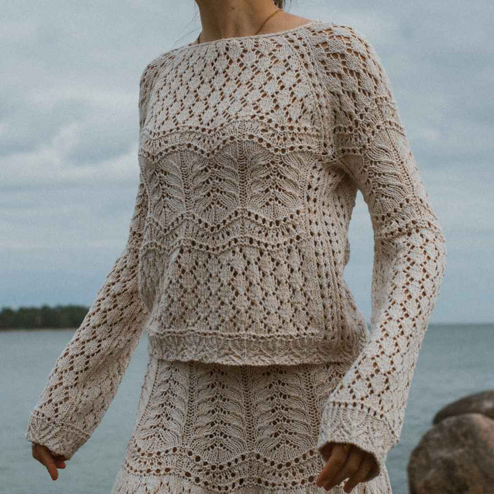 Kutovakika - Veronika Lindberg Seashore Blouse Strickanleitung - Kutovakika (PDF, englisch) Lieblingsgarn