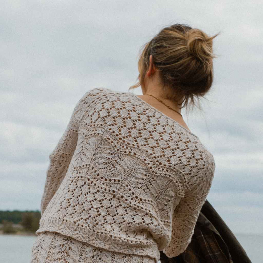 Kutovakika - Veronika Lindberg Seashore Blouse Strickanleitung - Kutovakika (PDF, englisch) Lieblingsgarn