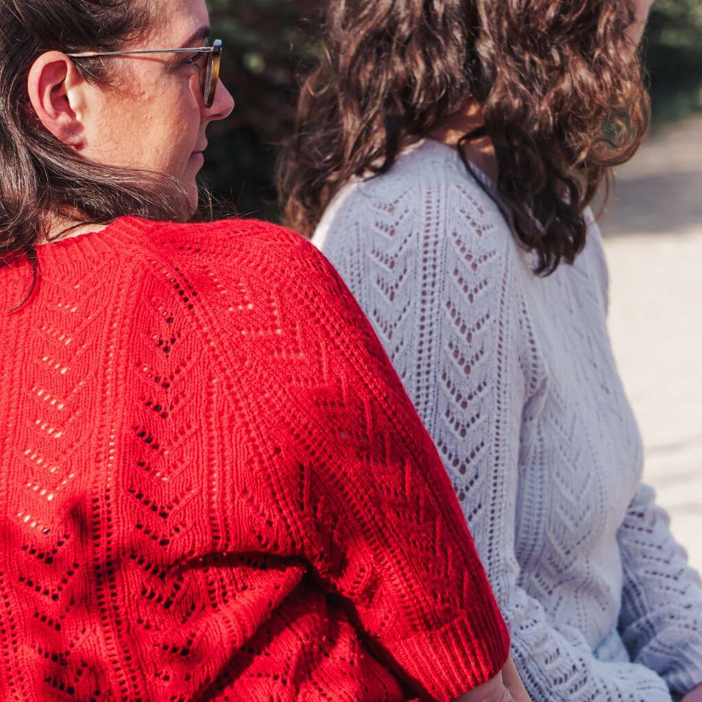 Carolin Balmes Serenas Lacesweater Strickanleitung - Carolin Balmes (PDF) Lieblingsgarn