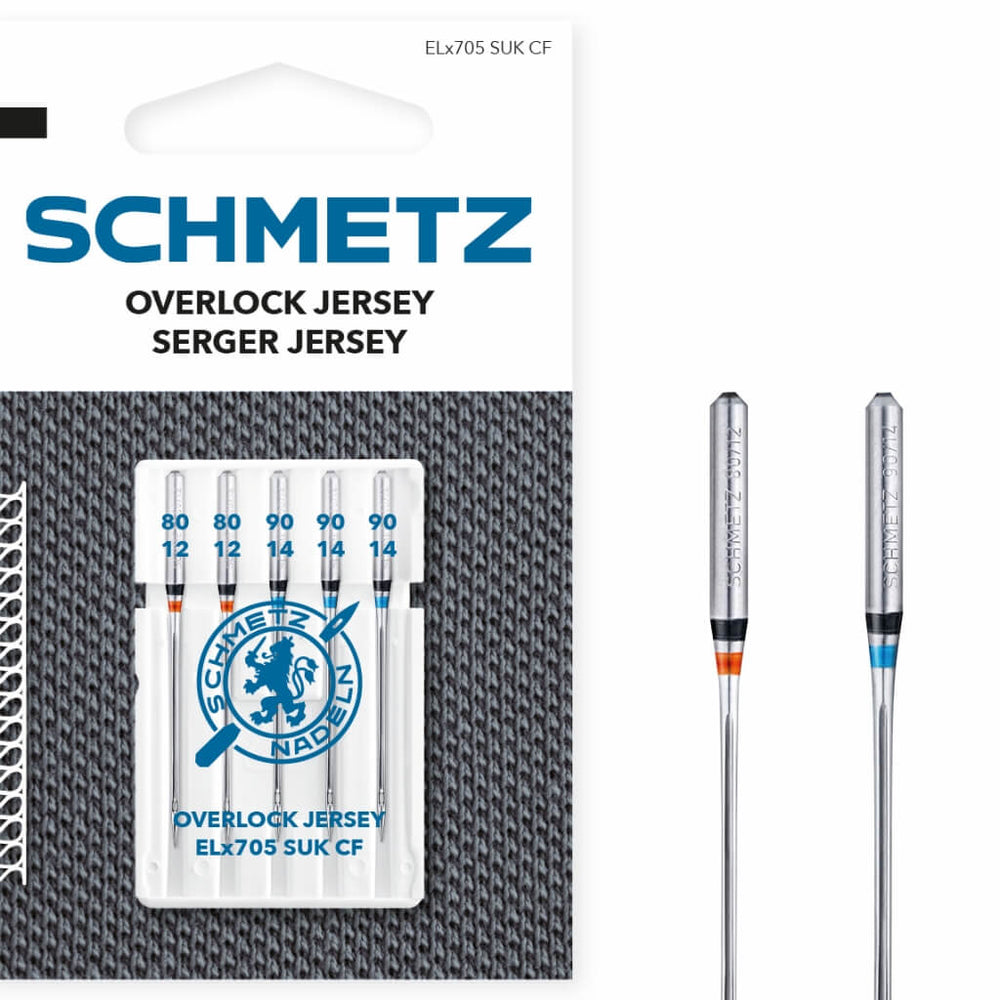 Schmetz Schmetz Overlock Jersey-Nadeln ELx705 SUK CF Lieblingsgarn