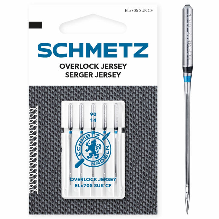 Schmetz 90 Schmetz Overlock Jersey-Nadeln ELx705 SUK CF Lieblingsgarn