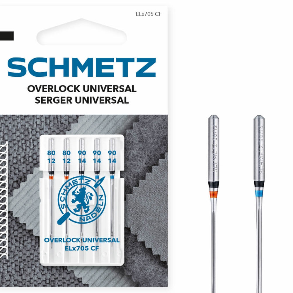 Schmetz Schmetz Universal Overlock-Nadeln ELx705 CF Lieblingsgarn