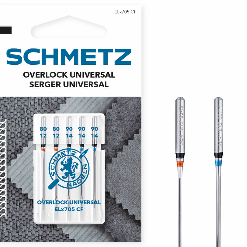 Schmetz Schmetz Universal Overlock-Nadeln ELx705 CF Lieblingsgarn
