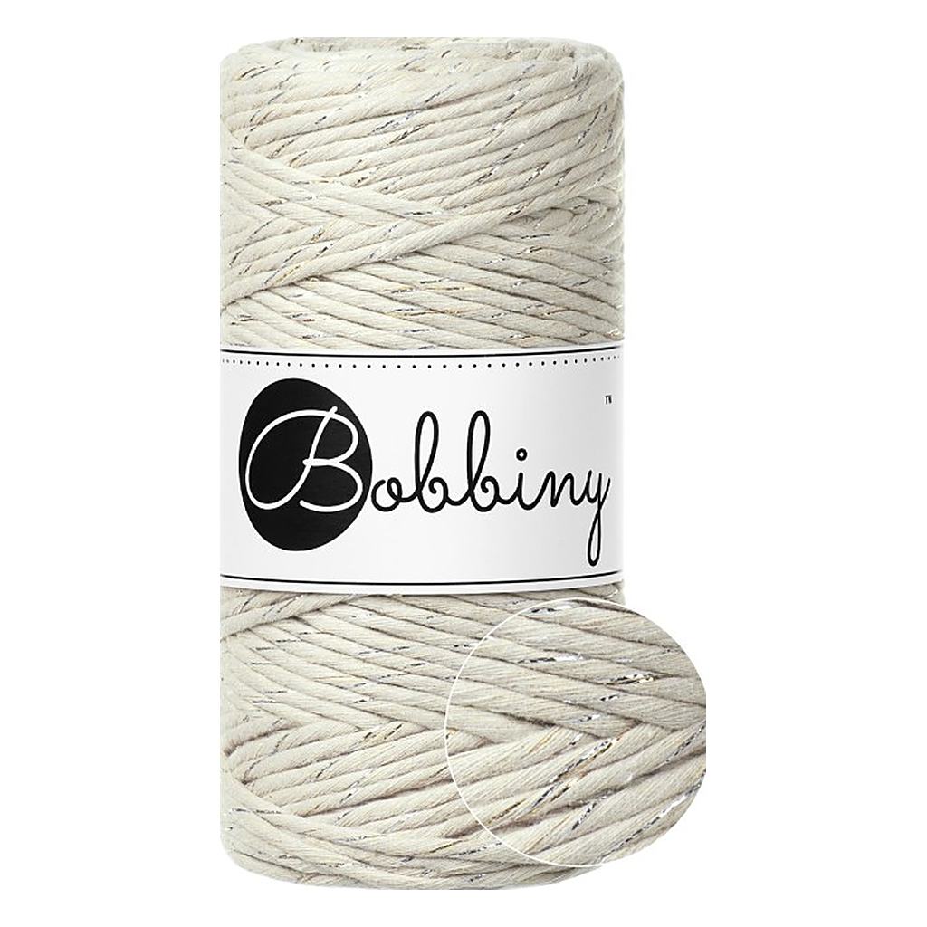 Bobbiny Makramee Garn 3mm