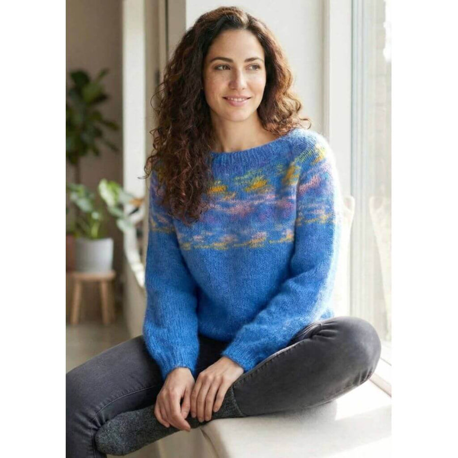 Gründl Wonder Sweater Top Down Strickanleitung – Produktansicht bei Lieblingsgarn