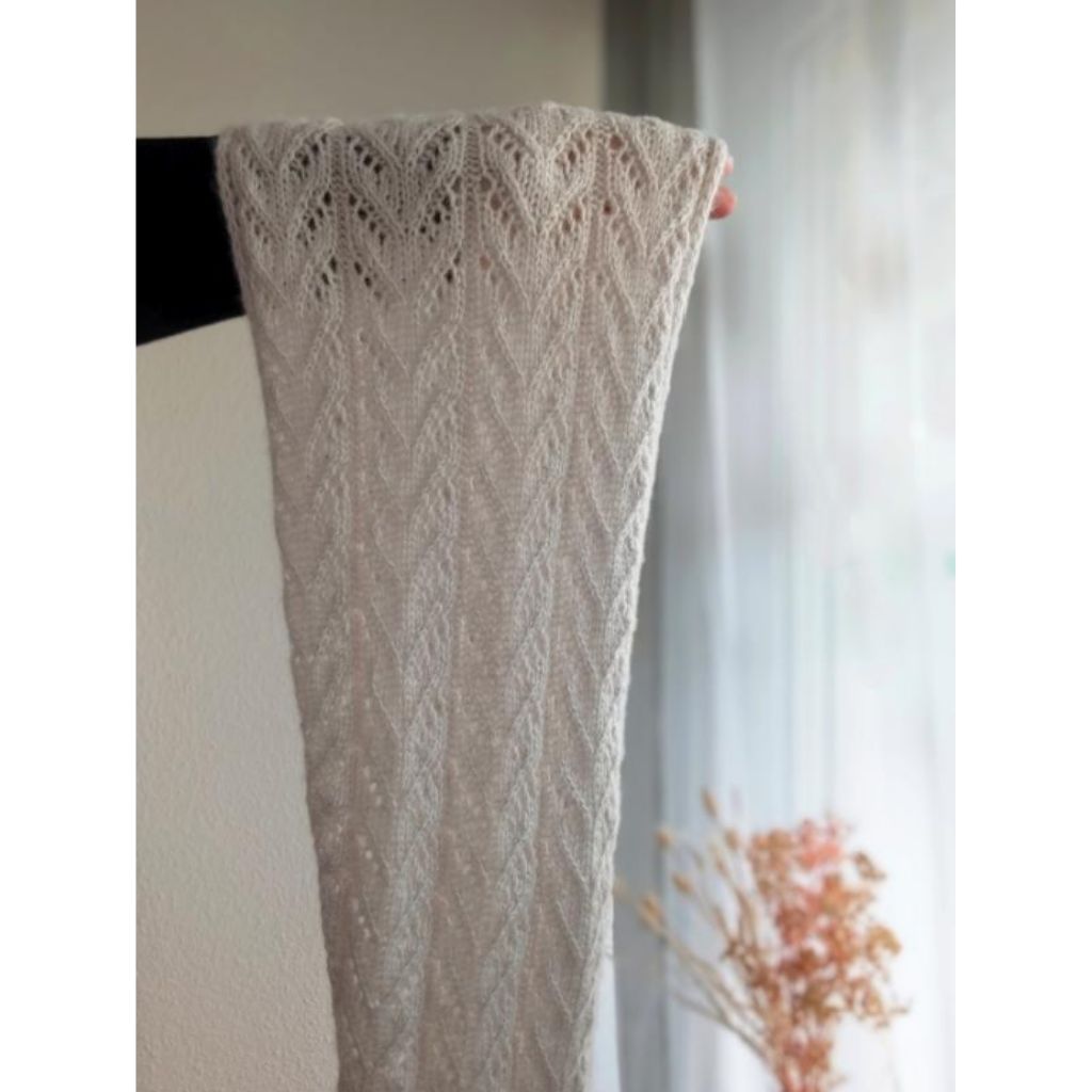 Tuch Heartwave Scarf Strickanleitung - Miene Knits (PDF)