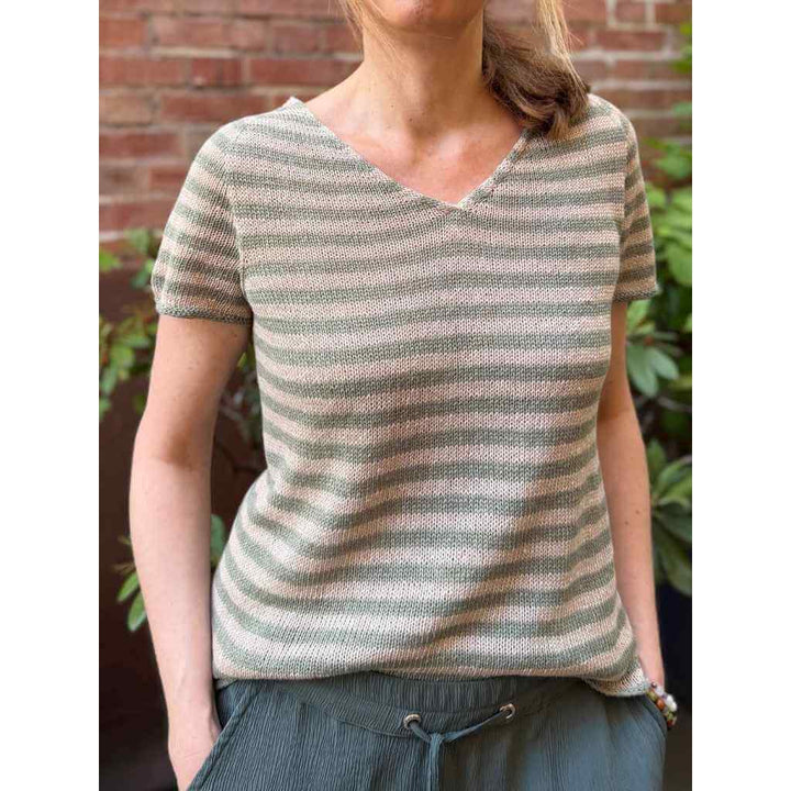 Christina Körber-Reith Shirt Stripy Linen Tee Strickanleitung - Christina Koerber-Reith (PDF) – Bild 2 bei Lieblingsgarn