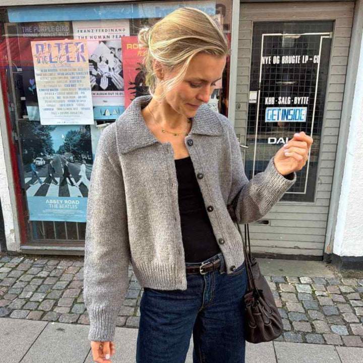 Petra Jacket Strickanleitung - PetiteKnit (PDF)