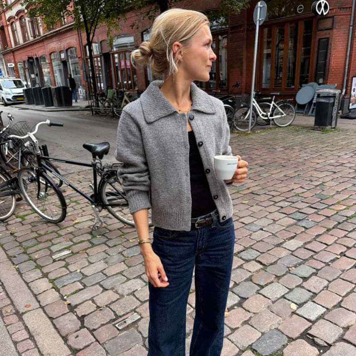 Petra Jacket Strickanleitung - PetiteKnit (PDF)