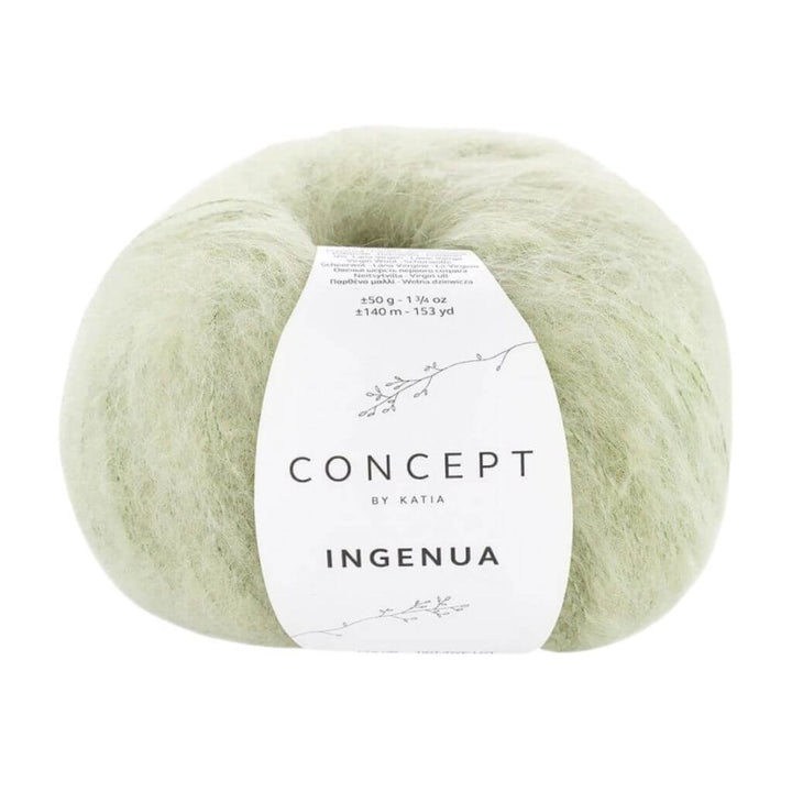 Katia Concept Ingenua, Farbe 095 Salbei – Mohair, Schurwolle und Synthetik bei Lieblingsgarn