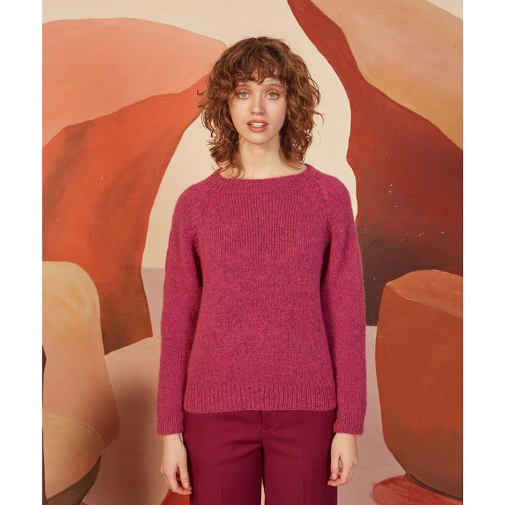 Top Down Astrid Pullover Strickanleitung - Lang Yarns (PDF)