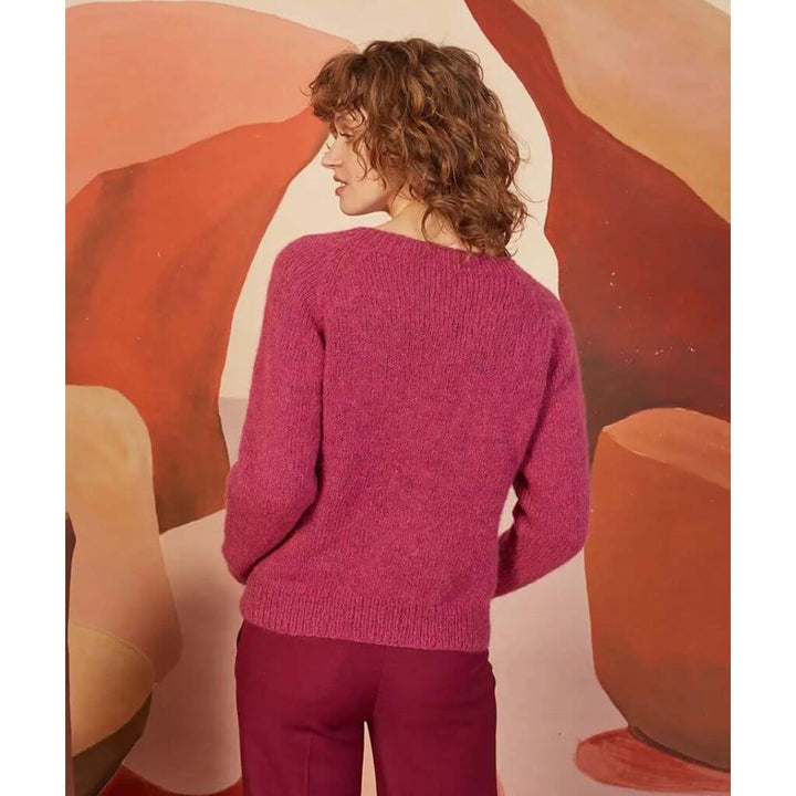 Top Down Astrid Pullover Strickanleitung - Lang Yarns (PDF)