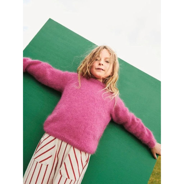 Debutant Sweater Silk Mohair Strickanleitung - Sandnes Garn (PDF)
