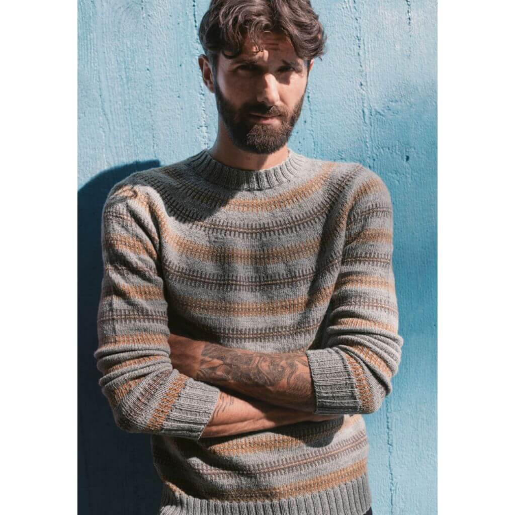 Hindernisse Herrenpullover Strickanleitung - Sandnes Garn (PDF)