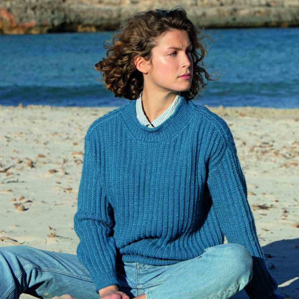 Pullover Maxin Merino &amp; Seide Strickaneleitung - Austermann (PDF)