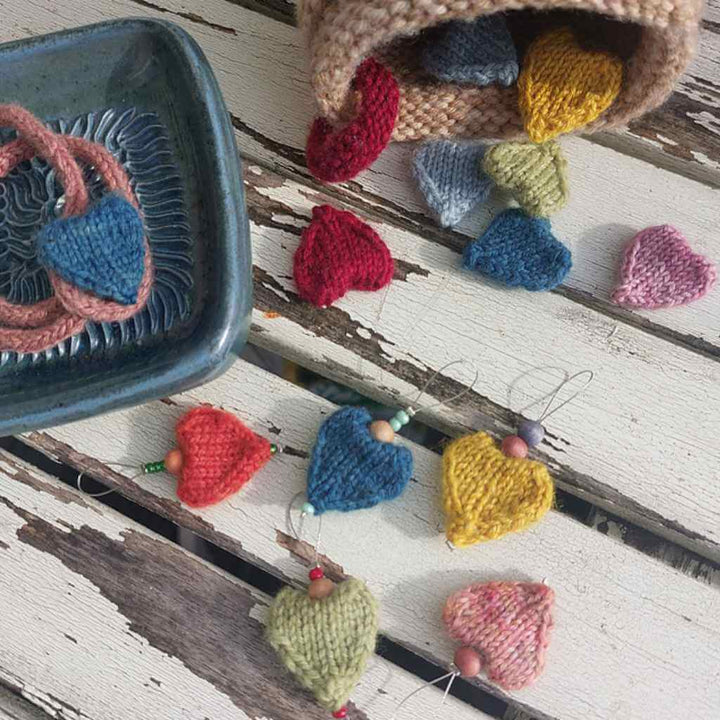 Miniherzen Strickanleitung - Ducathi (PDF)