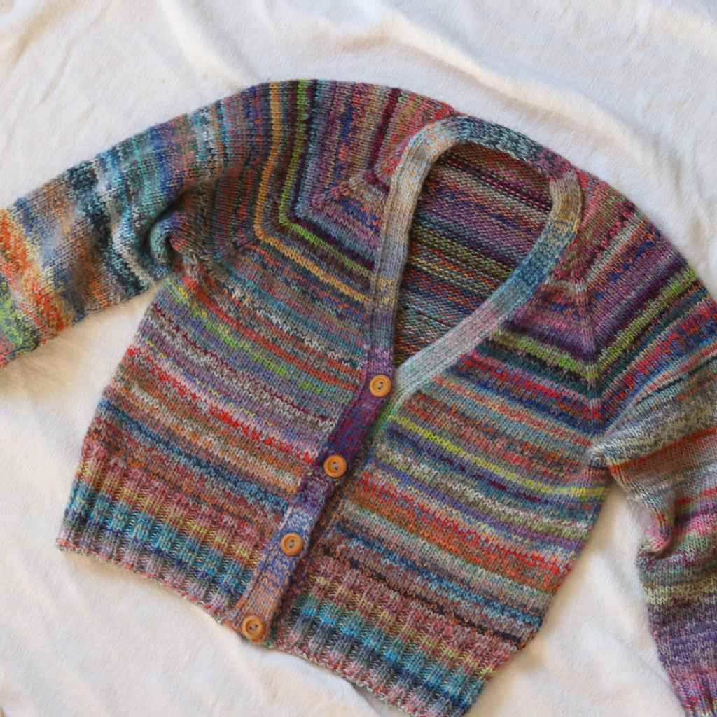 HAPPY Cardigan Maxi Strickanleitung - Frau Riedel Strickt (PDF)