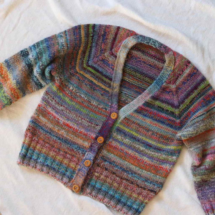 HAPPY Cardigan Maxi Strickanleitung - Frau Riedel Strickt (PDF)