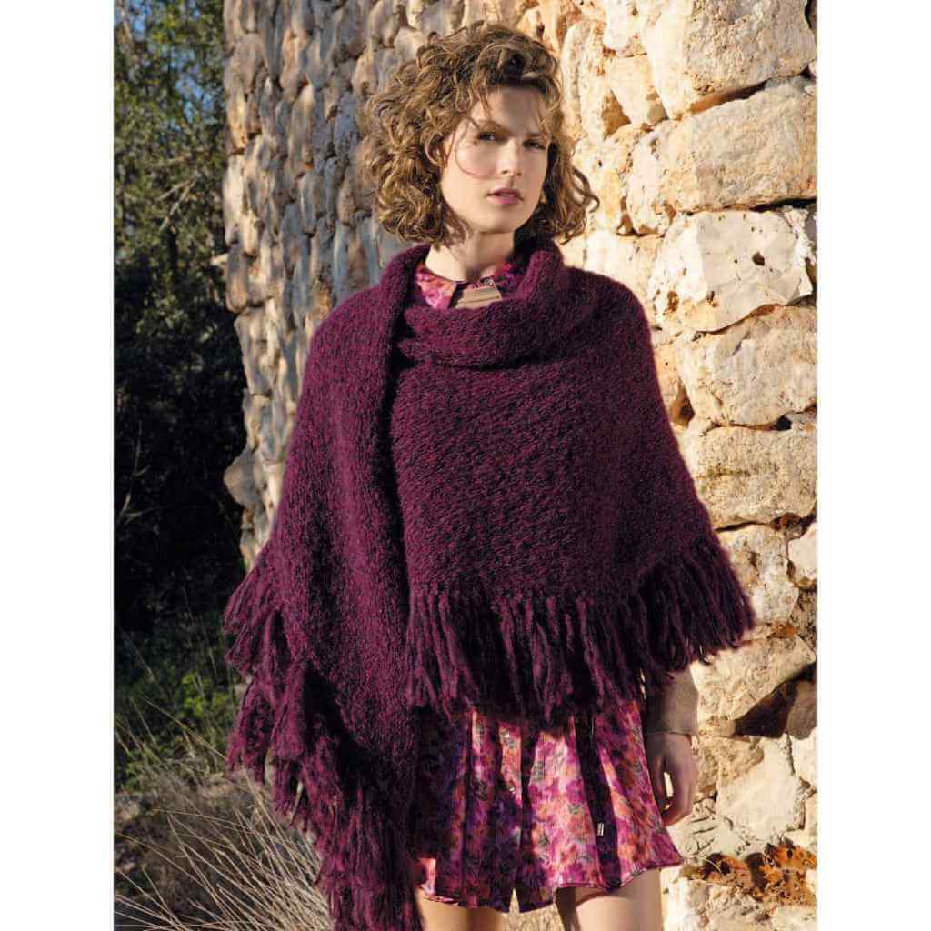 Tuch XXL Modell 25078 Strickanleitung - Austermann (PDF)