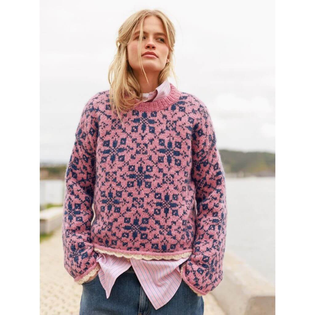 Damenpullover Astra Strickanleitung - Sandnes Garn (Heft)