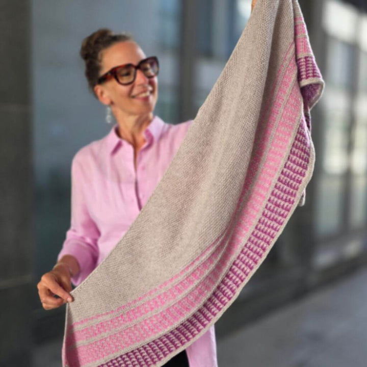 Tuch Skilla Strickanleitung - Joél Joél Design (PDF)