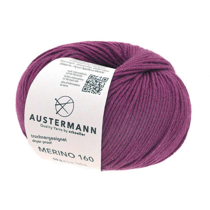 Austermann Merino 160, Farbe 220 Brombeer – Merino bei Lieblingsgarn