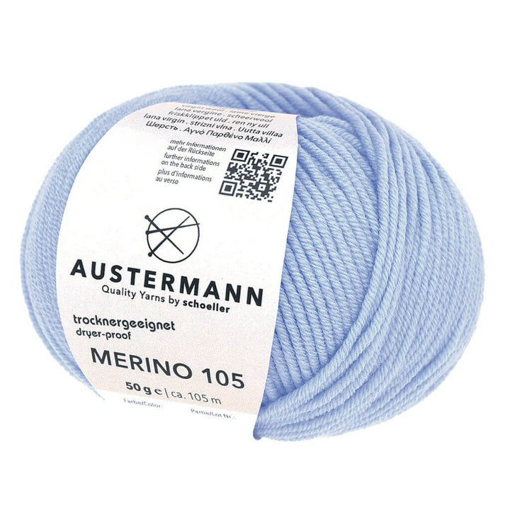 Austermann Merino 105, Farbe 322 Azur – Merino bei Lieblingsgarn