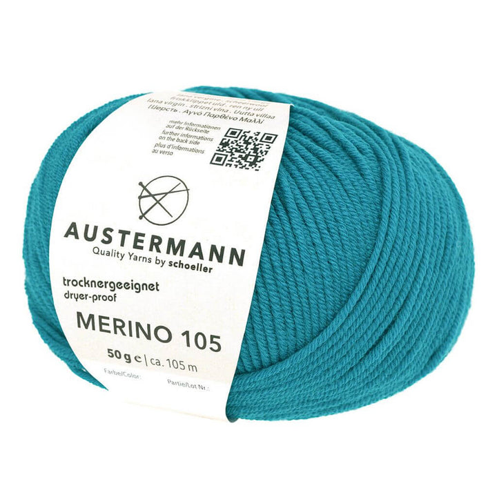 Austermann Merino 105, Farbe 333 Petrol – Merino bei Lieblingsgarn