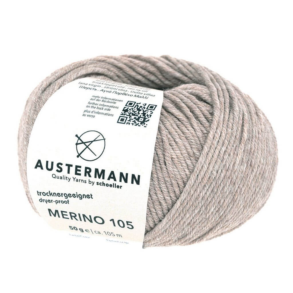 Austermann Merino 105, Farbe 337 Beigemeliert – Merino bei Lieblingsgarn