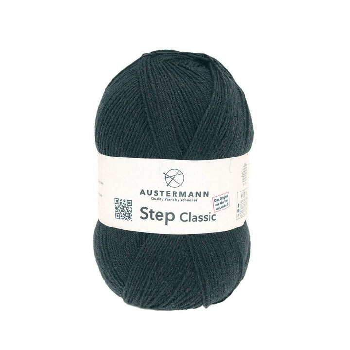 Austermann Step Classic, Farbe 1013 Schwarz – Polyamid und Schurwolle bei Lieblingsgarn